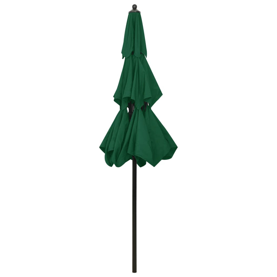 Parasol 3-Laags Met Aluminium Paal 2,5 M 2.5 m