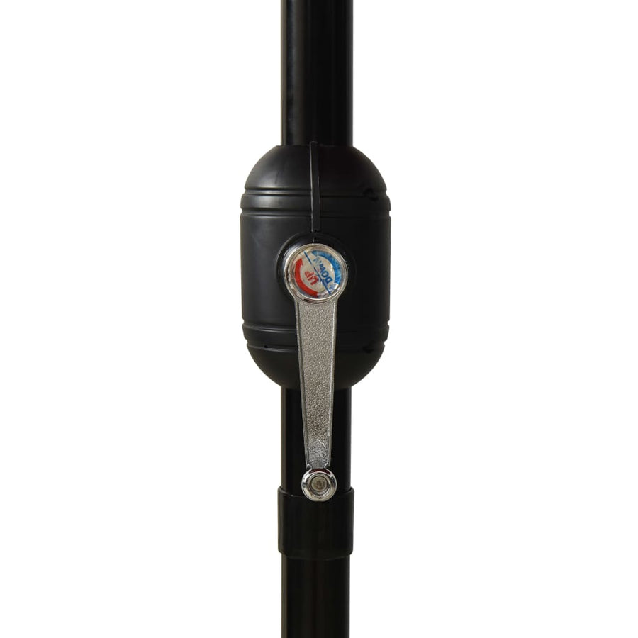 Parasol 3-Laags Met Aluminium Paal 3 m Groen