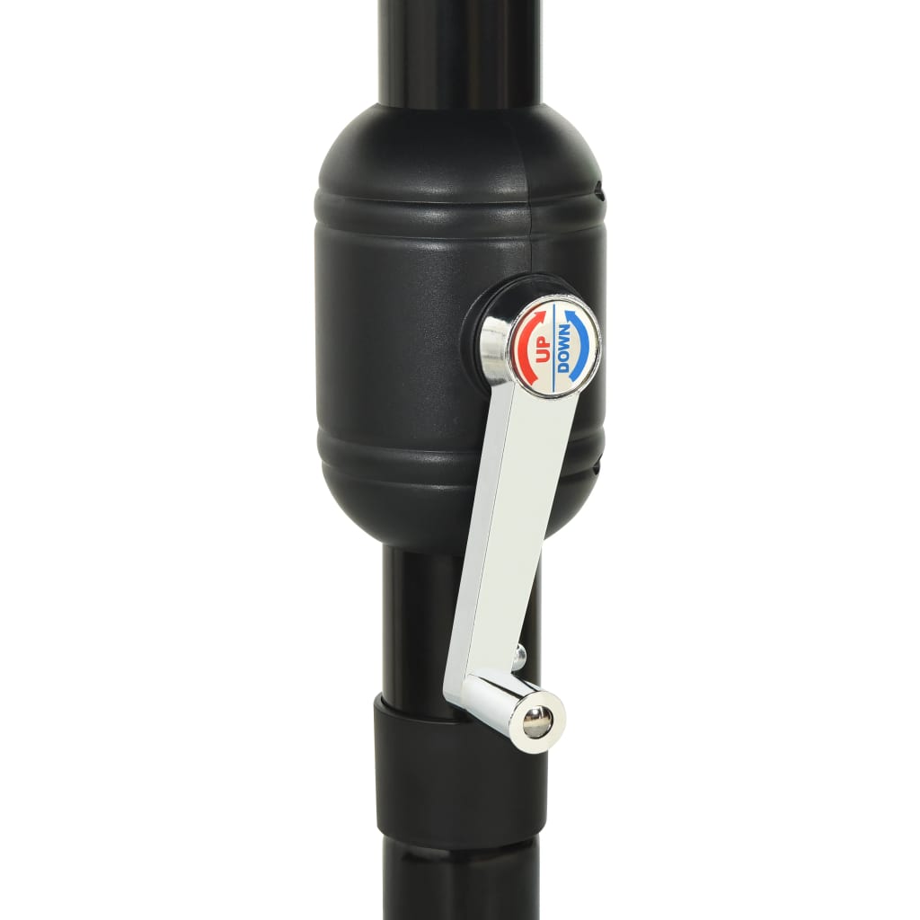 Parasol 3-Laags Met Aluminium Paal 3,5 M 3.5 m Groen