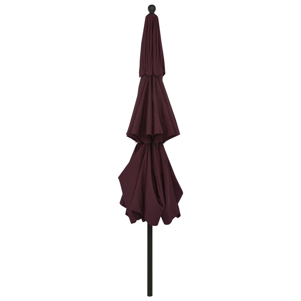 Parasol 3-Laags Met Aluminium Paal 3,5 M 3.5 m