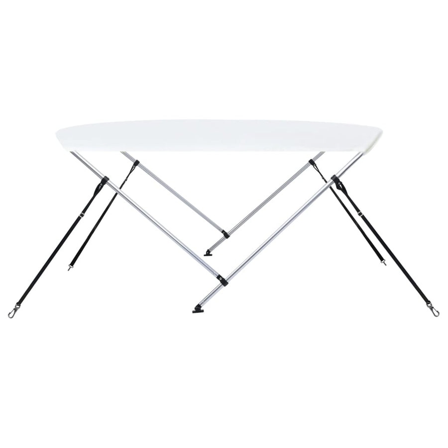 Biminitop 2-Boogs 150 x 120 x 110 cm Wit
