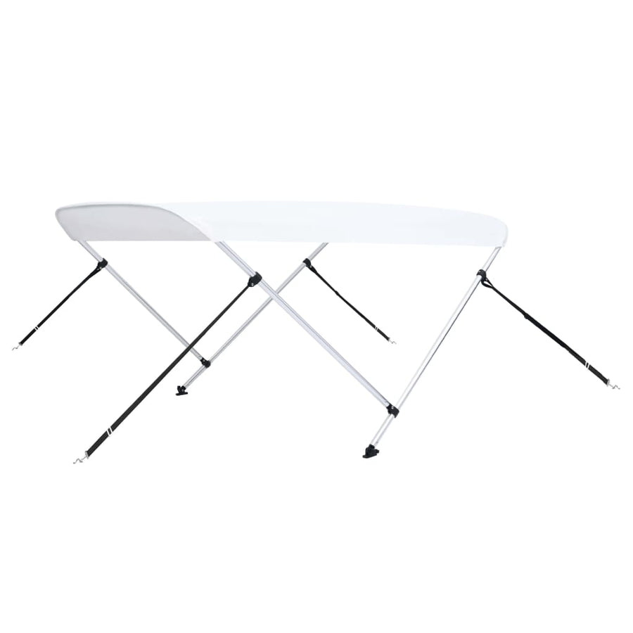Biminitop 2-Boogs 180 x 130 x 110 cm Wit