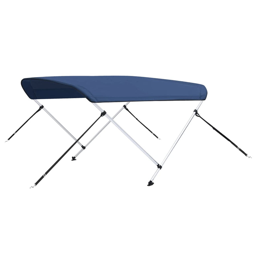 Biminitop 2-Boogs Marine 150 x 120 x 110 cm Blauw