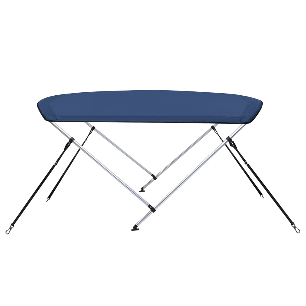 Biminitop 2-Boogs Marine 150 x 120 x 110 cm Blauw