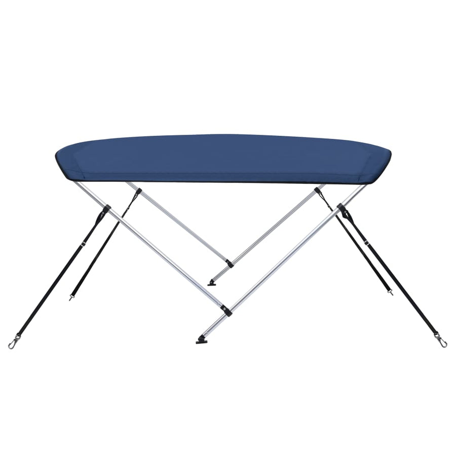 Biminitop 2-Boogs Marine 150 x 120 x 110 cm Blauw