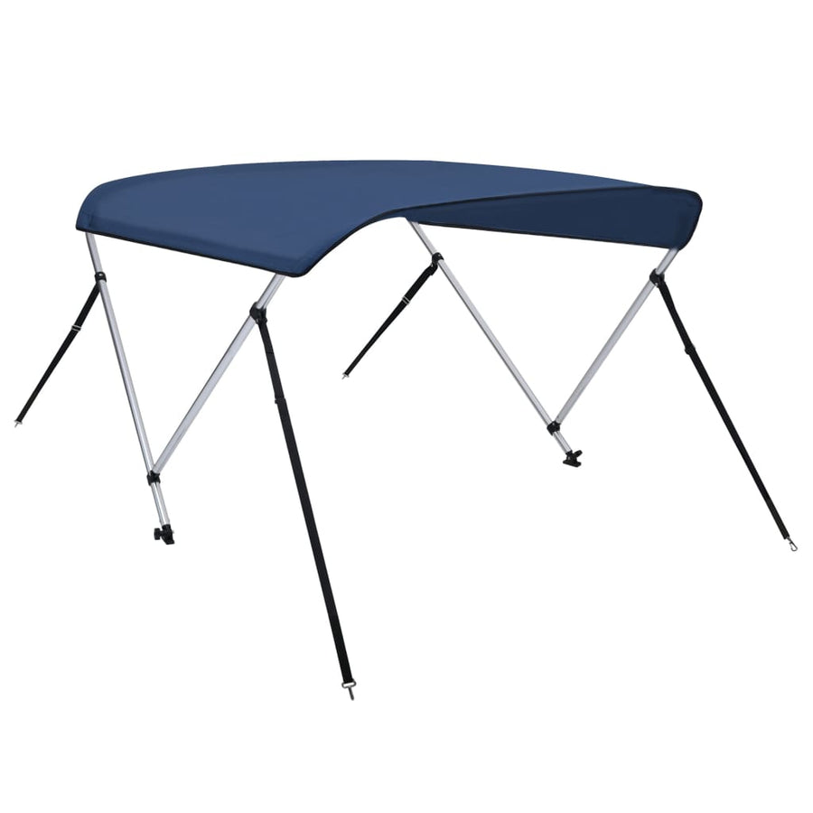 Biminitop 2-Boogs Marine 150 x 120 x 110 cm Blauw