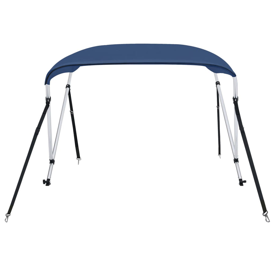 Biminitop 2-Boogs Marine 180 x 130 x 110 cm Blauw