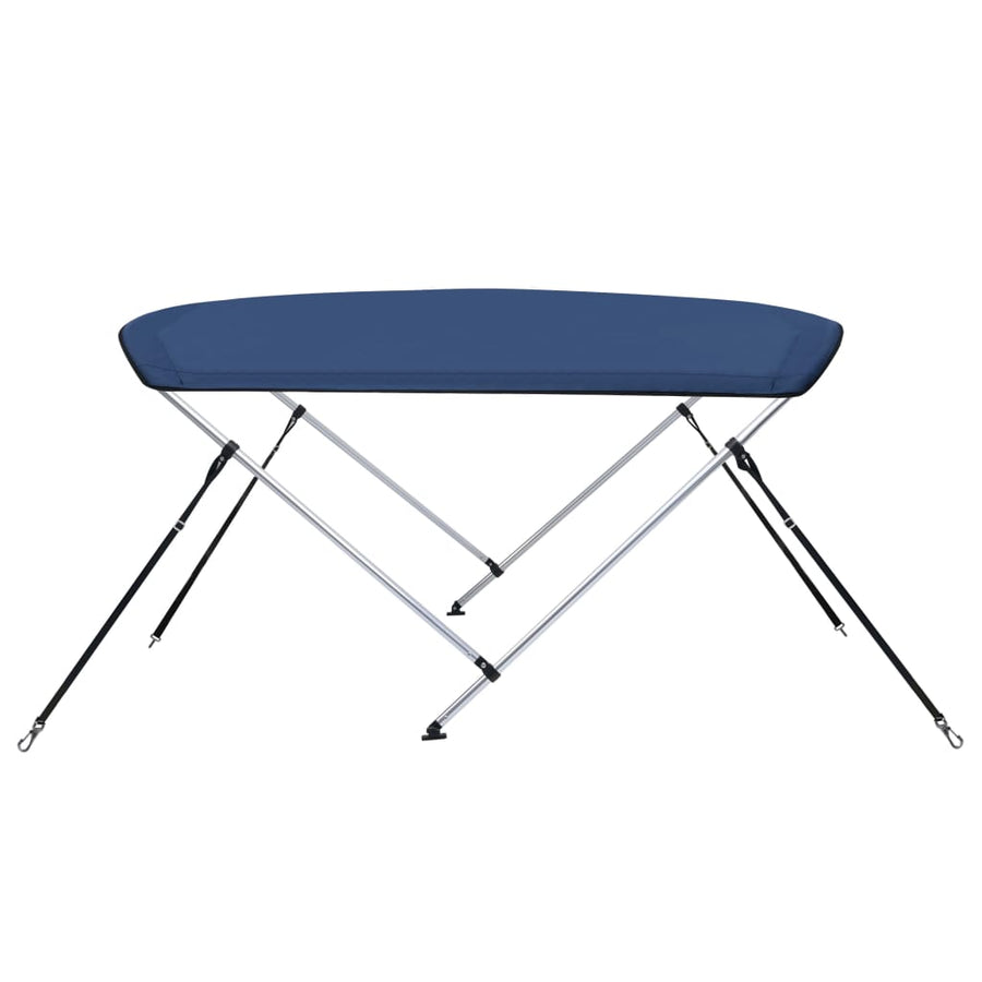 Biminitop 2-Boogs Marine 180 x 130 x 110 cm Blauw