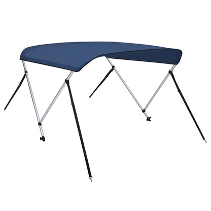 Biminitop 2-Boogs Marine 180 x 130 x 110 cm Blauw