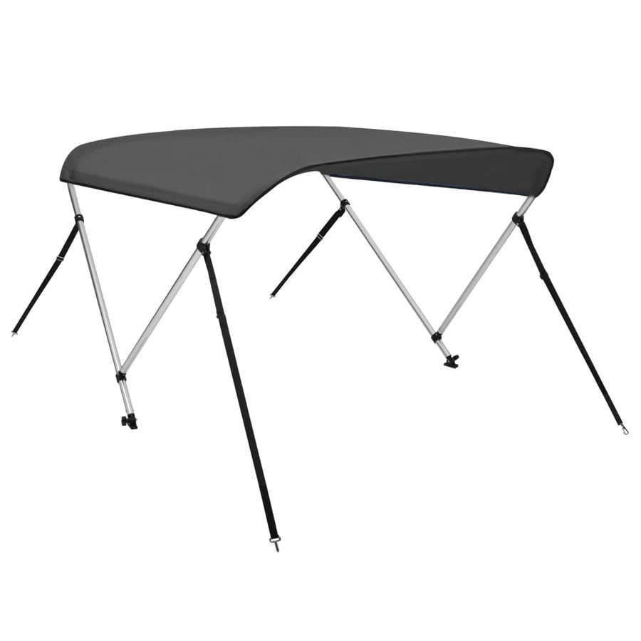 Biminitop 2-Boogs Kleurig 150 x 120 x 110 cm Antraciet