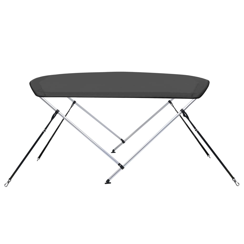 Biminitop 2-Boogs Kleurig 150 x 120 x 110 cm Antraciet