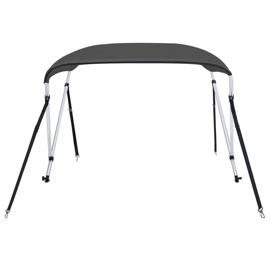 Biminitop 2-Boogs Kleurig 150 x 120 x 110 cm Antraciet