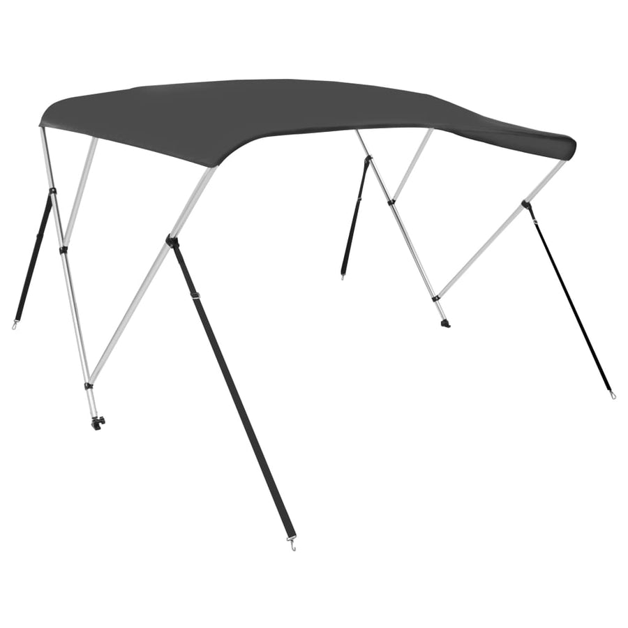 Biminitop 3-Boogs Kleurig 183 x 140 x 137 cm Antraciet