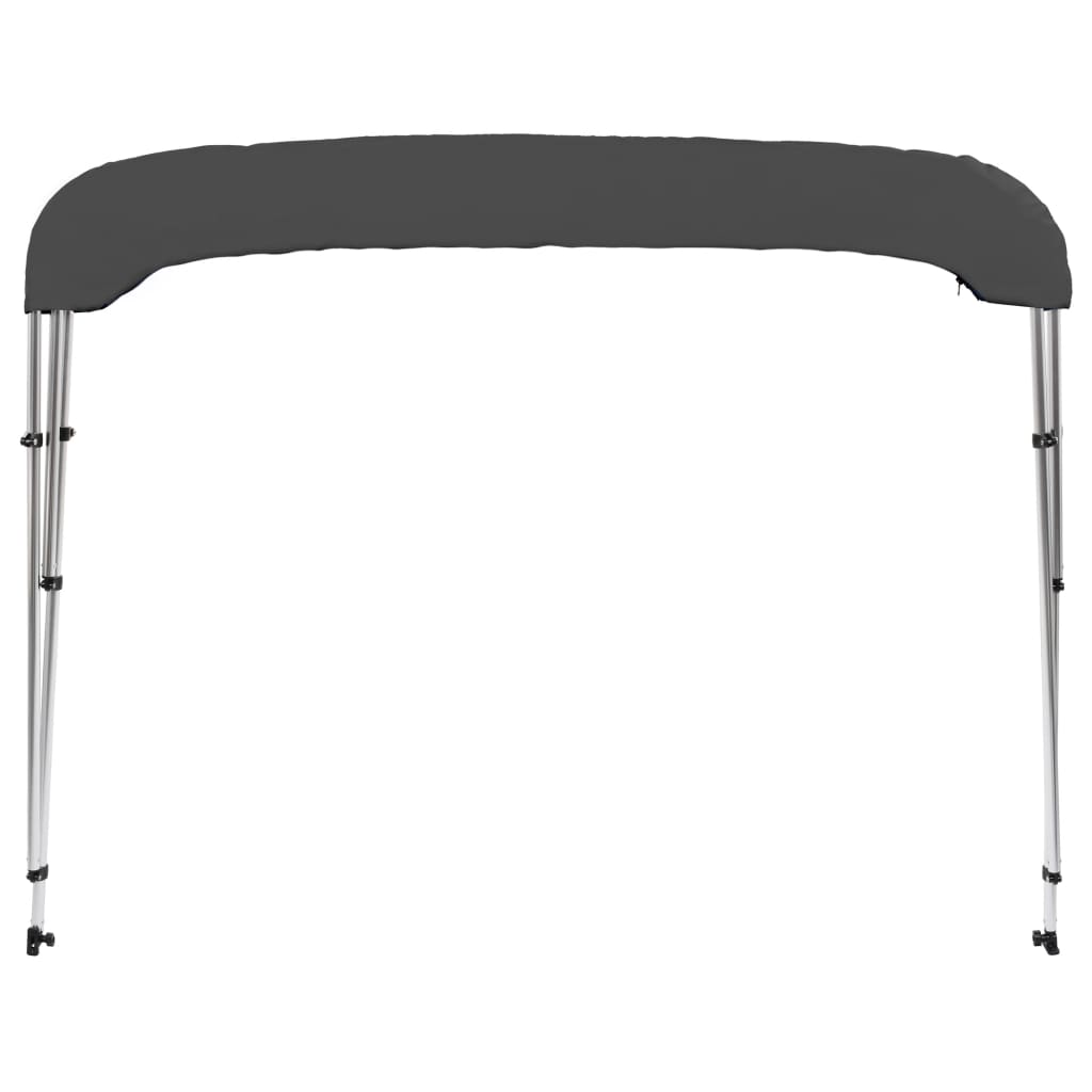 Biminitop 3-Boogs Kleurig 183 x 140 x 137 cm Antraciet