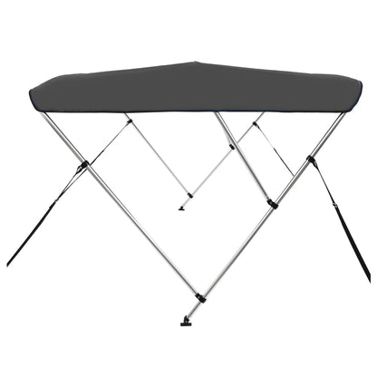 Biminitop 3-boogs 183x180x137 cm antracietkleurig 183 x 180 x 137 cm Antraciet