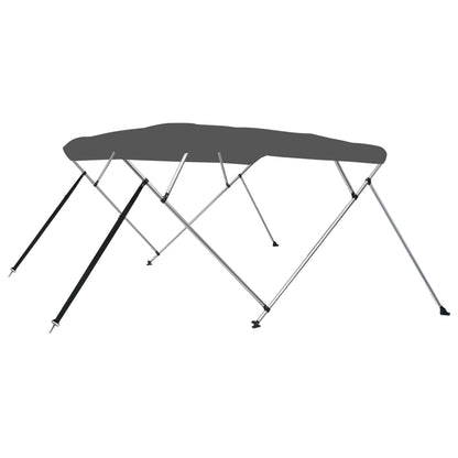 Biminitop 4-Boogs Kleurig 243 x 196 x 137 cm Antraciet