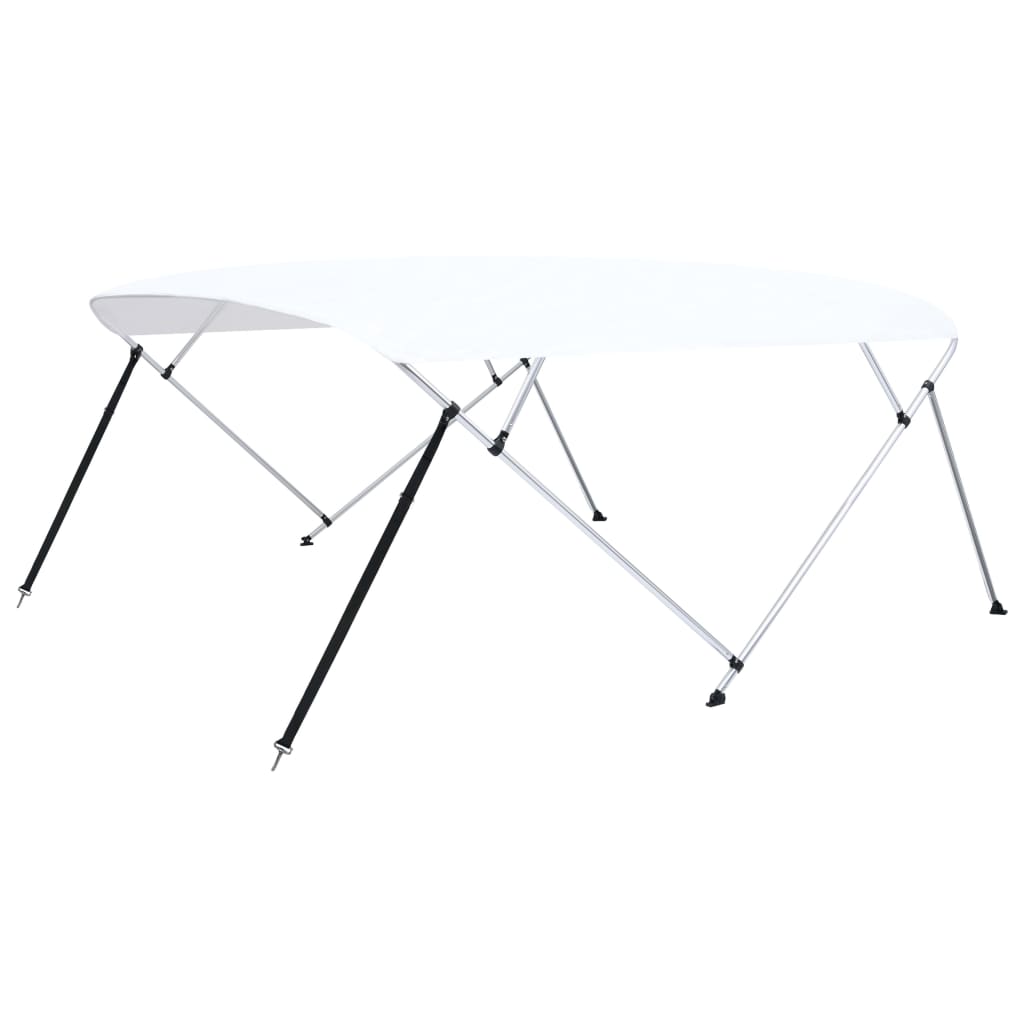 Biminitop 4-Boogs 243X(230-244)X37 Cm 243 x 244 x 137 cm Wit