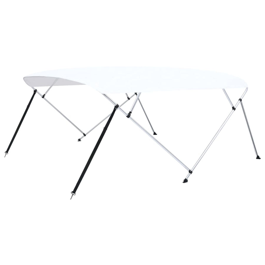 Biminitop 4-Boogs 243X(230-244)X37 Cm 243 x 244 x 137 cm Wit