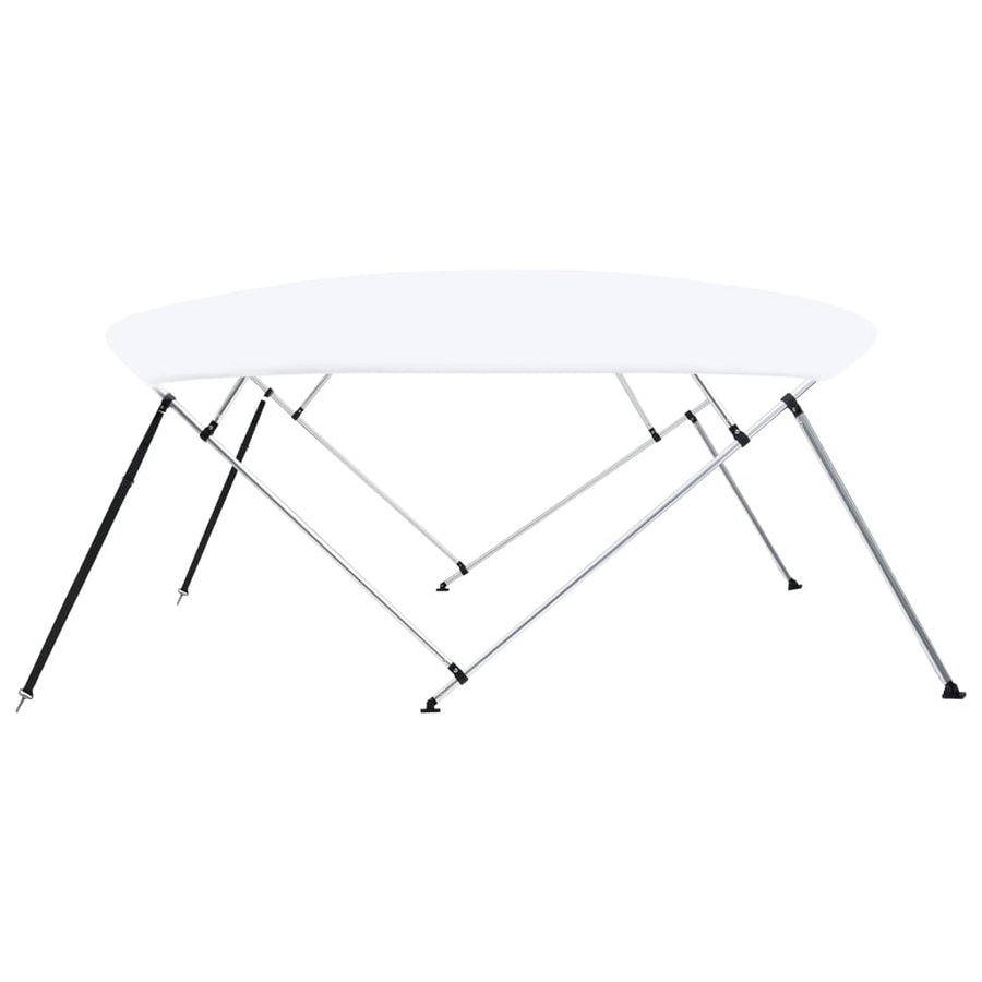 Biminitop 4-Boogs 243X(230-244)X37 Cm 243 x 244 x 137 cm Wit