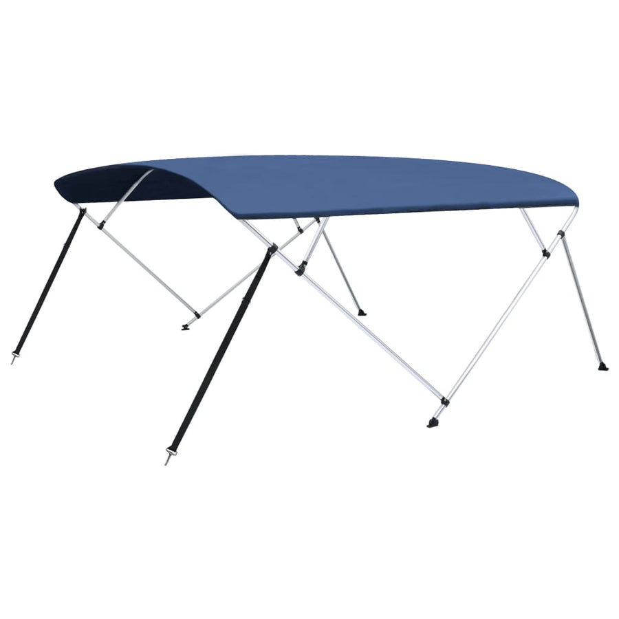 Biminitop 4-Boogs 243X(230-244)X37 Cm Marine 243 x 244 x 137 cm Blauw