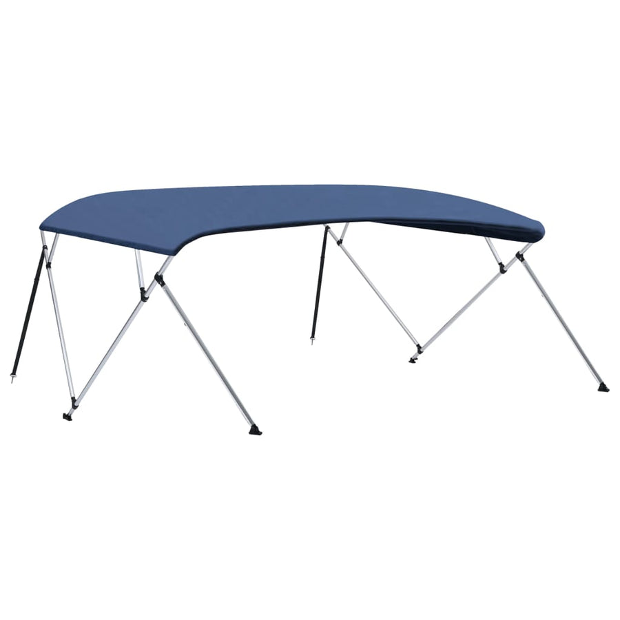 Biminitop 4-Boogs 243X(230-244)X37 Cm Marine 243 x 244 x 137 cm Blauw