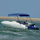 Biminitop 243x(230-244)x137 cm marineblauw