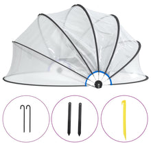 Zwembadkoepel 500 x 250 cm