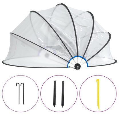 Zwembadkoepel 500 x 250 cm