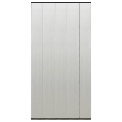 Vliegengordijn 100X220 Cm Polyester Mesh Zwart