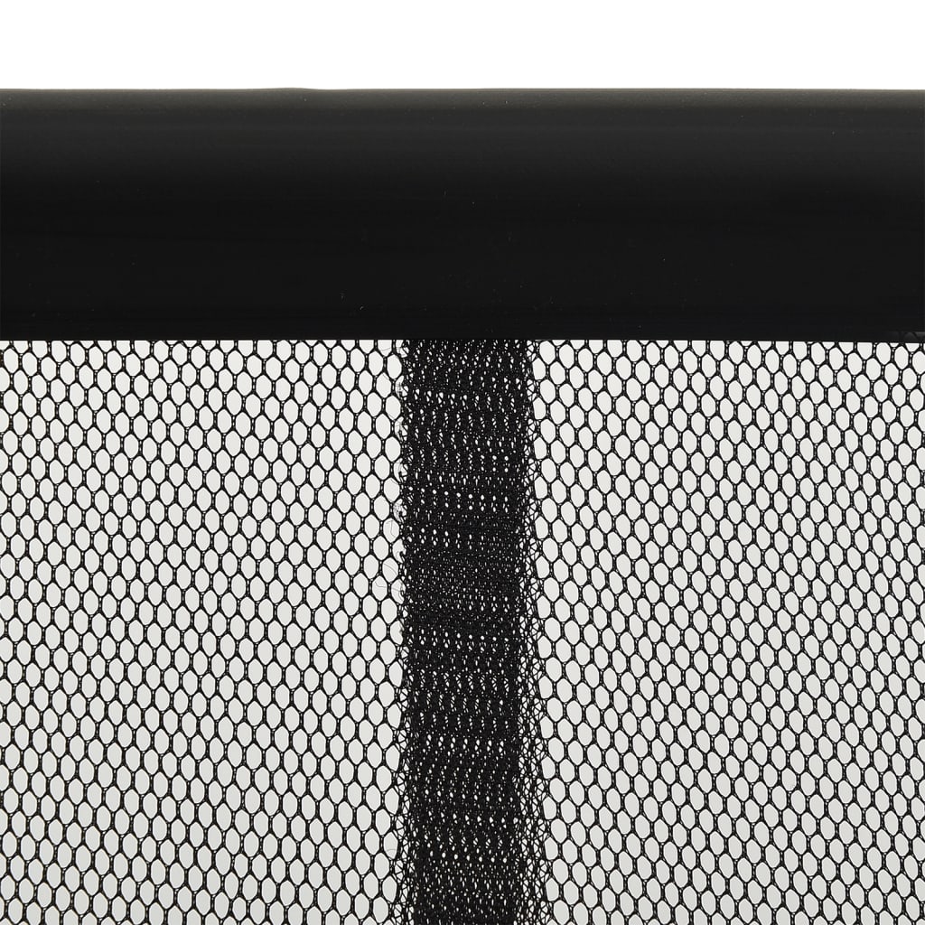 Vliegengordijn 100X220 Cm Polyester Mesh Zwart