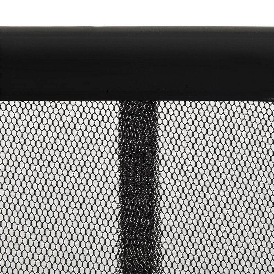 Vliegengordijn 100X220 Cm Polyester Mesh Zwart