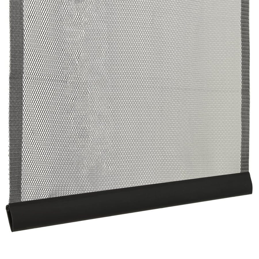 Vliegengordijn 100X220 Cm Polyester Mesh Zwart