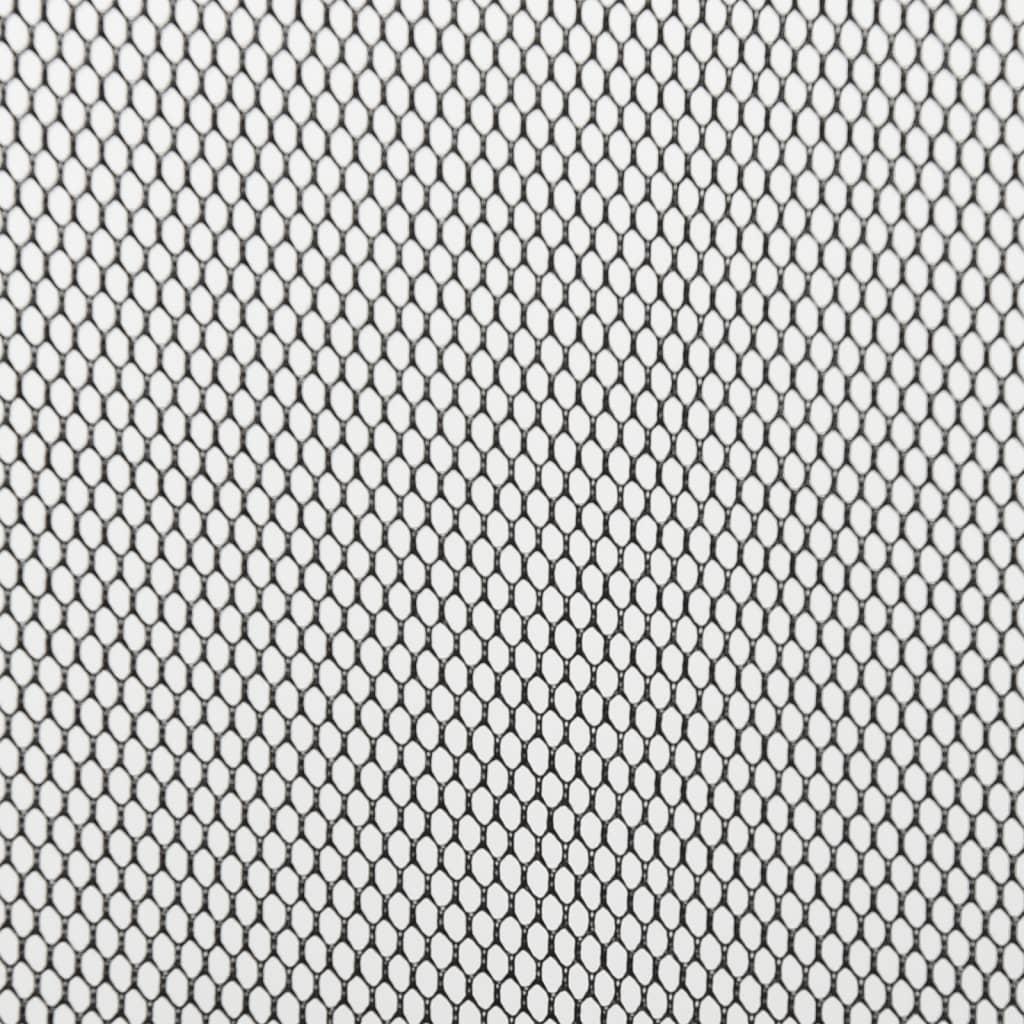 Vliegengordijn 100X220 Cm Polyester Mesh Zwart