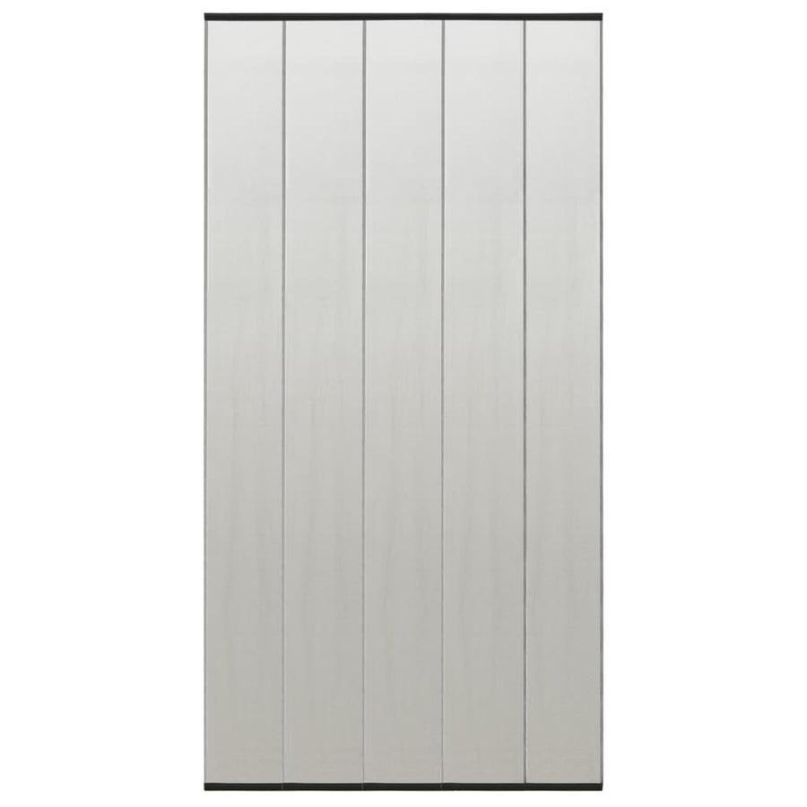 Vliegengordijn 5-Delig Mesh Zwart 120 x 240 cm
