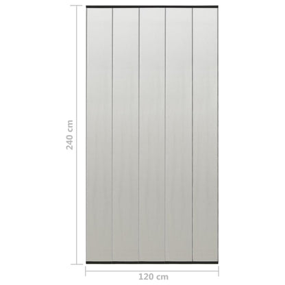 Vliegengordijn 5-Delig Mesh Zwart 120 x 240 cm