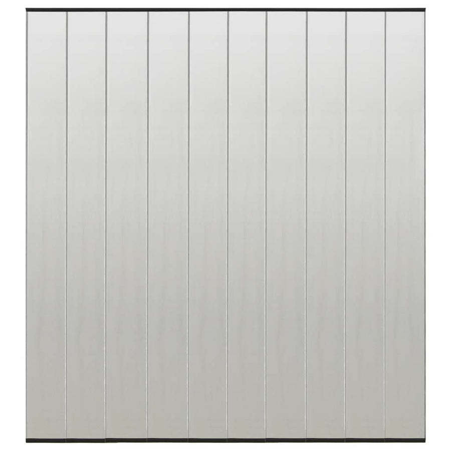 Vliegengordijn 10-Delig Mesh Zwart 240 x 240 cm