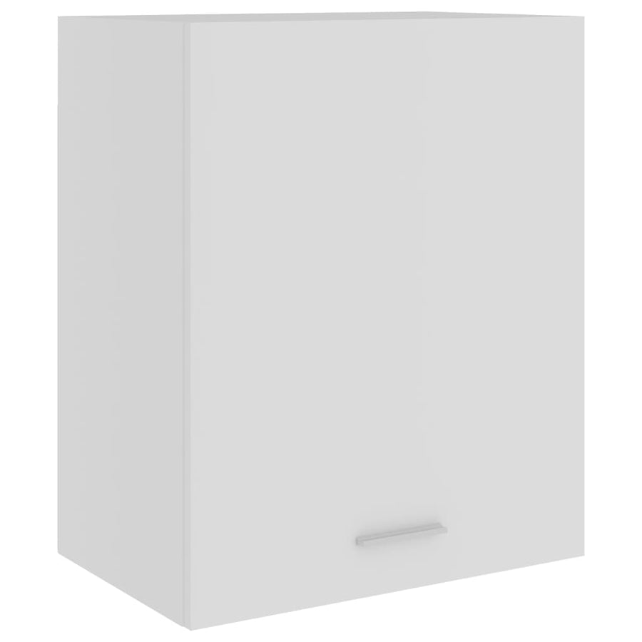Hangkasten 2 st 50x31x60 cm bewerkt hout wit Hangkast 50 cm 2 st