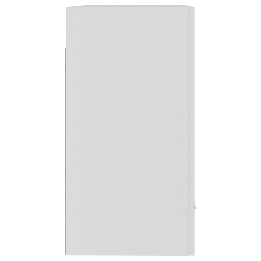 Hangkasten 2 st 50x31x60 cm bewerkt hout wit Hangkast 50 cm 2 st