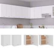 Keukenkast 50x31x60 cm bewerkt hout wit