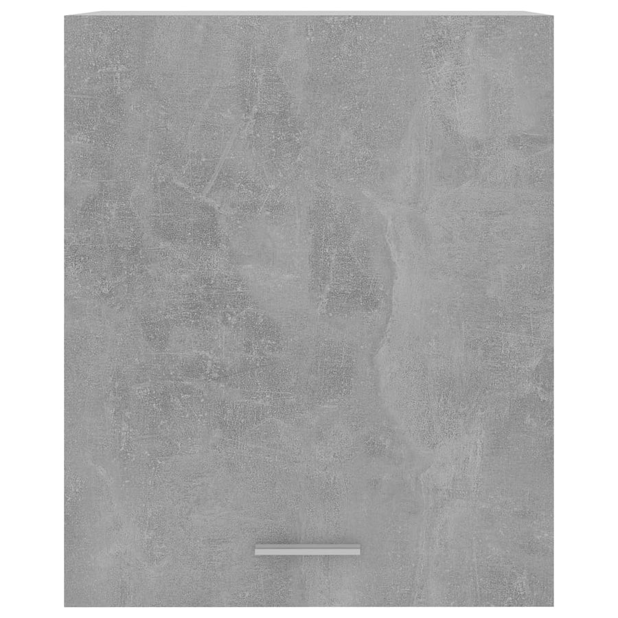 Hangkasten 2 st 50x31x60 cm bewerkt hout betongrijs Betongrijs