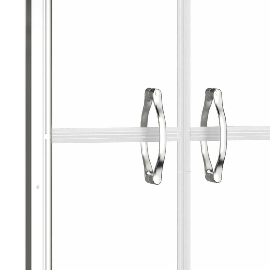 Douchedeur 86x190 cm ESG transparant 86 x 190 cm Zilver
