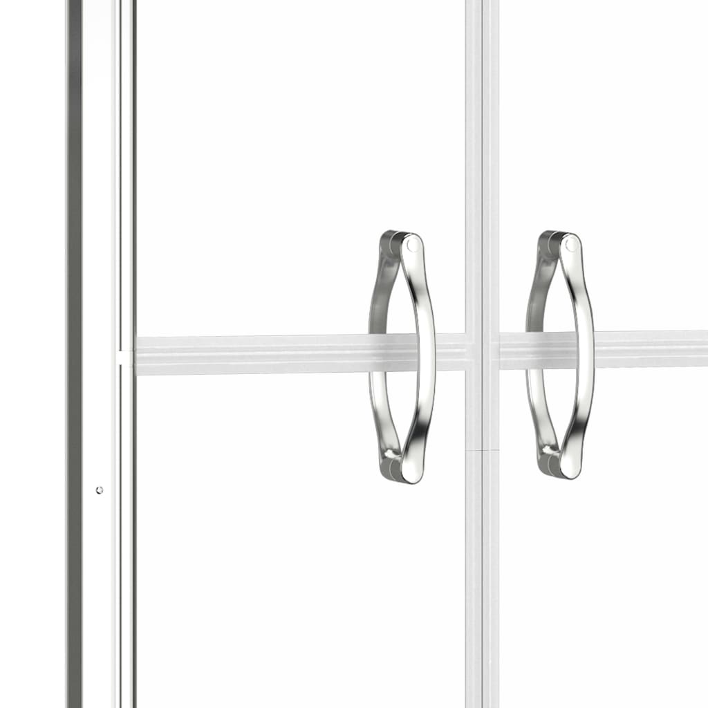Douchedeur 91x190 cm ESG transparant 91 x 190 cm Zilver