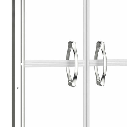 Douchedeur 91x190 cm ESG transparant 91 x 190 cm Zilver