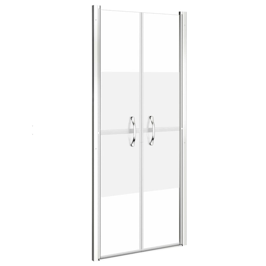 Douchedeur Esg 76 x 190 cm Zilver Halfmat