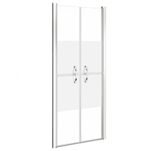 Douchedeur 91x190 cm ESG halfmat 91 x 190 cm Zilver