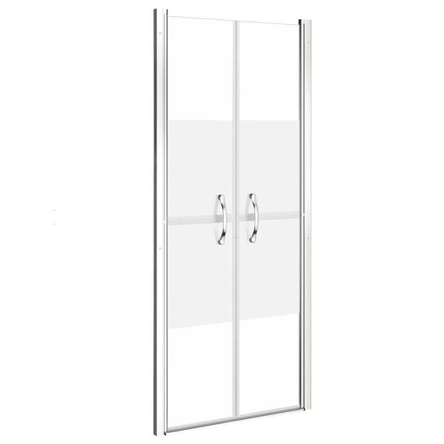 Douchedeur 96x190 cm ESG halfmat 96 x 190 cm Zilver Halfmat