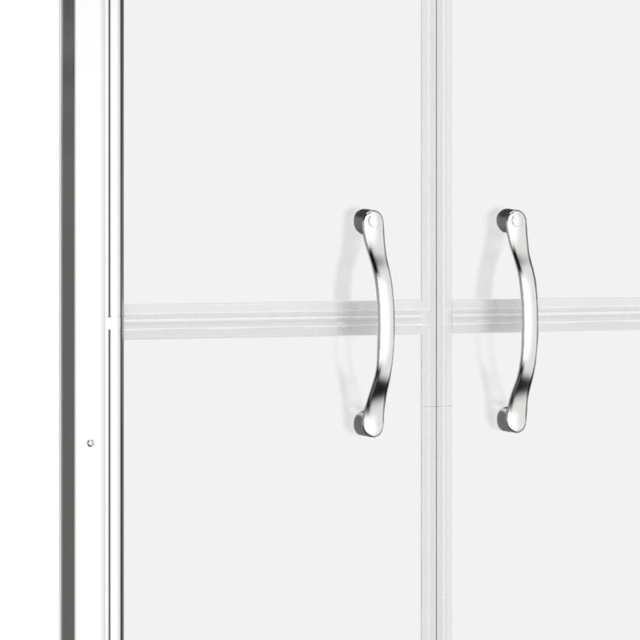 Douchedeur 76x190 cm ESG mat 76 x 190 cm Zilver Mat