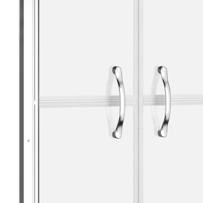 Douchedeur 81x190 cm ESG mat 81 x 190 cm Zilver