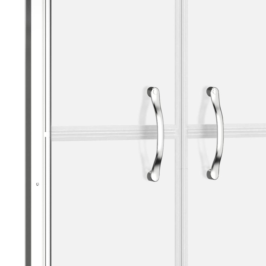 Douchedeur 81x190 cm ESG mat 81 x 190 cm Zilver