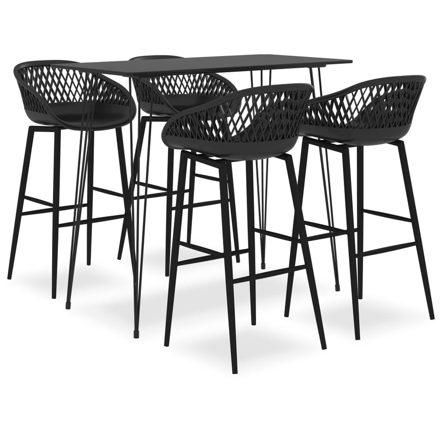 -Delige Barset 5 Zwart